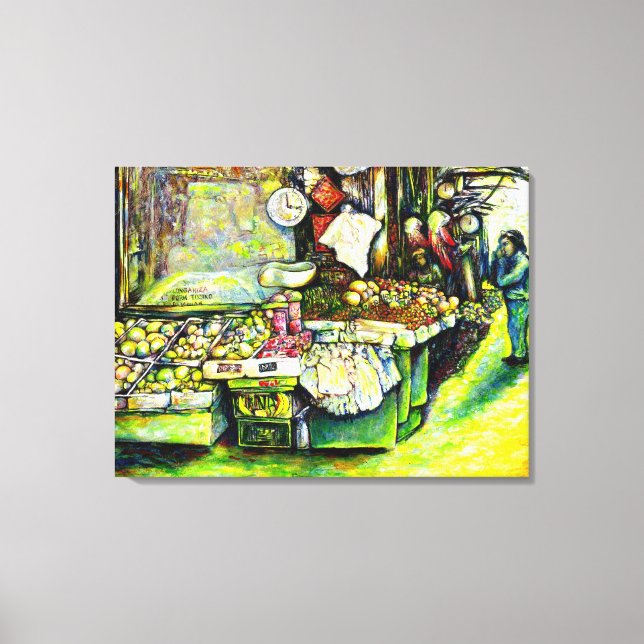 Said to Engage the Entire Idea Canvas Print (Front)