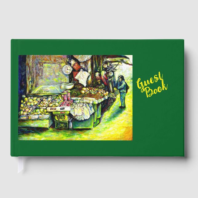 Said to Engage the Entire Idea Foil Guest Book (Front)