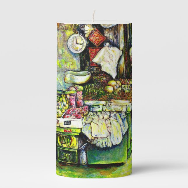 Said to Engage the Entire Idea Pillar Candle (Front)