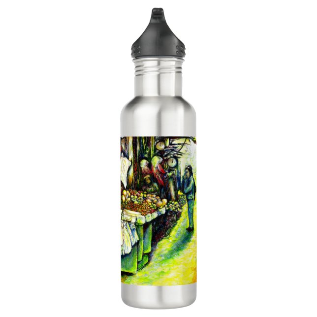 Said to Engage the Entire Idea Stainless Steel Water Bottle (Right)