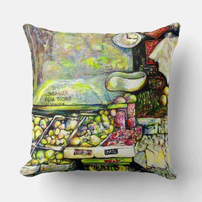 Said to Engage the Entire Idea Throw Pillow (Front)