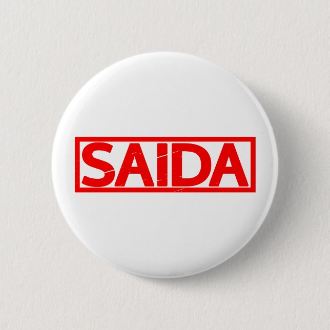 Saida Stamp Button (Front)