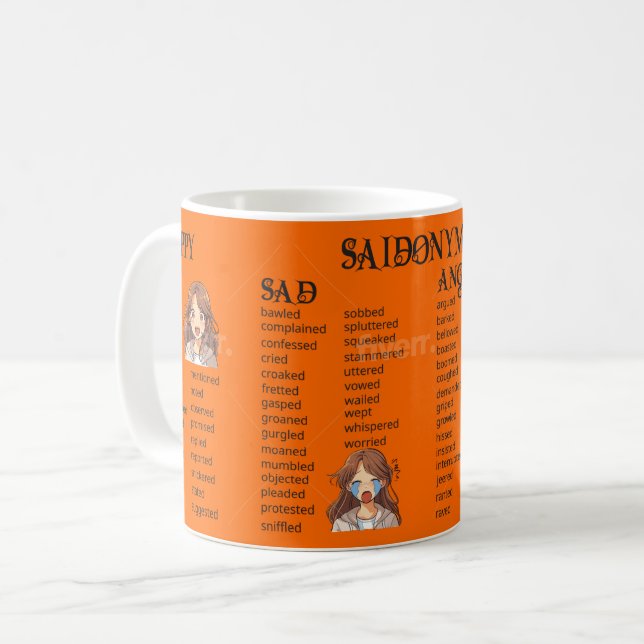 Saidonyms Coffee Mug (Front Left)