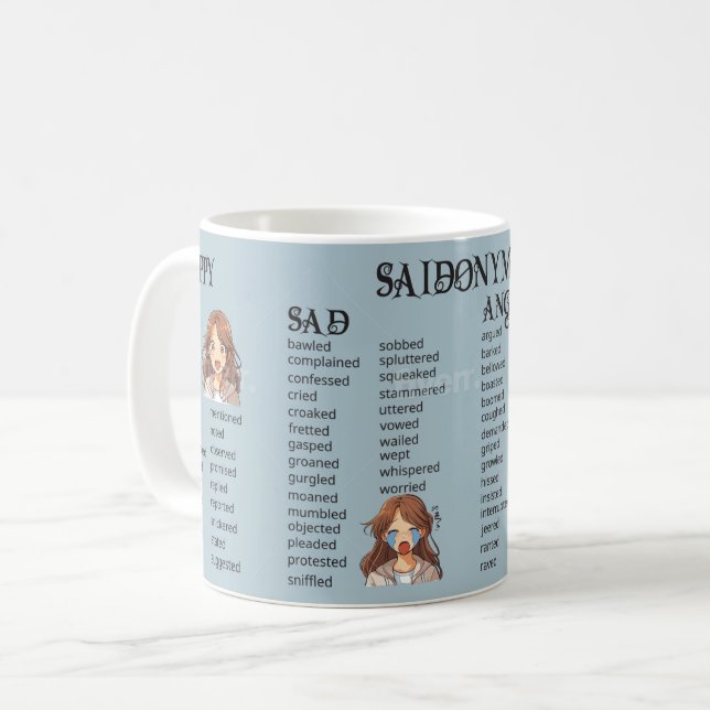 Saidonyms Coffee Mug (Front Left)