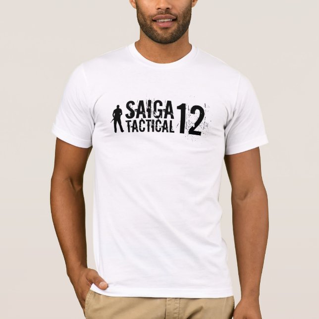 Saiga 12 - Saiga Tactical "Vigilance" T-Shirt (Front)