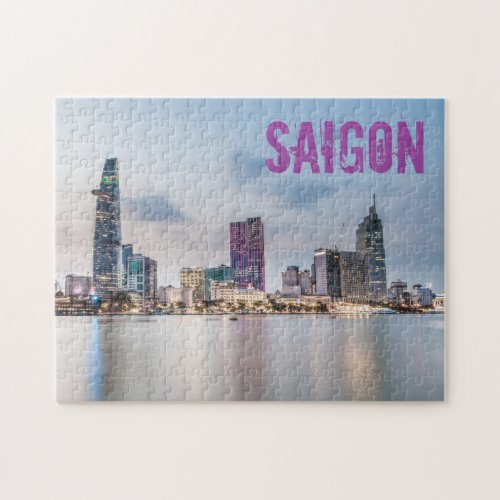 Saigon Ho Chi Minh City HCMC Vietnam souvenir Jigsaw Puzzle