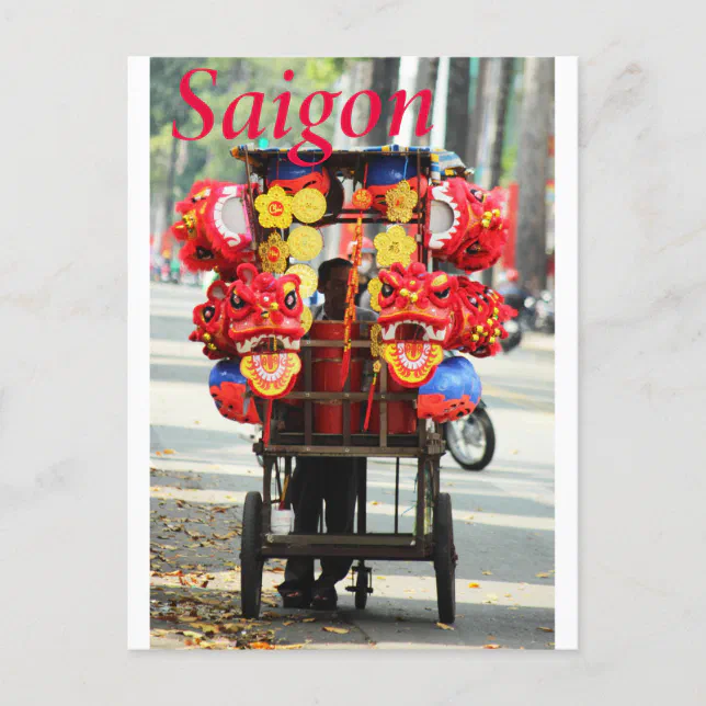 Saigon Vietnam - Postcard | Zazzle