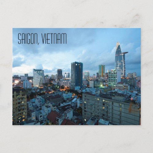 Saigon Vietnam Postcard