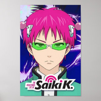 SAIKI K ANIME POSTER