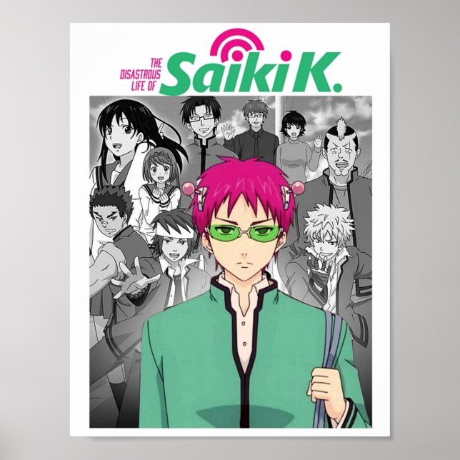 Saiki K Life Poster (Front)