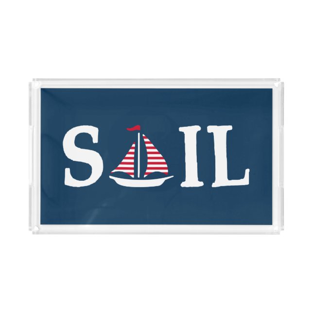 Sail Acrylic Tray (Front)