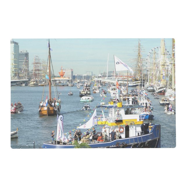 SAIL Amsterdam Boat Parade Placemat (Front)