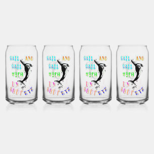 Sail And Sail With Unshut Eye Can Glass