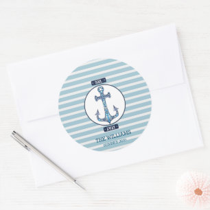 Sail Away Anchor – Nautical Summer Sticker