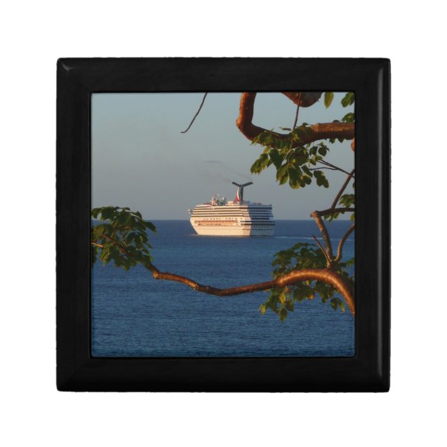 Sail Away at Sunset I Cruise Vacation Gift Box (Front)