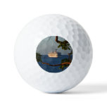 Sail Away at Sunset I Cruise Vacation Golf Balls