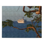 Sail Away at Sunset I Cruise Vacation Jigsaw Puzzle