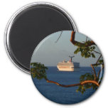 Sail Away at Sunset I Cruise Vacation Magnet