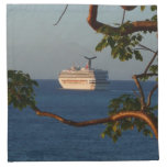 Sail Away at Sunset I Cruise Vacation Napkin