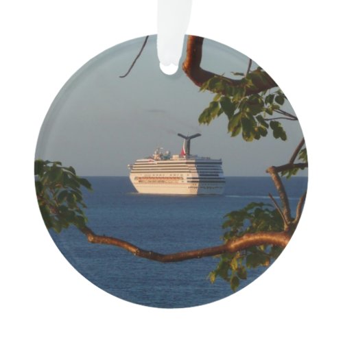 Sail Away at Sunset I Cruise Vacation Ornament