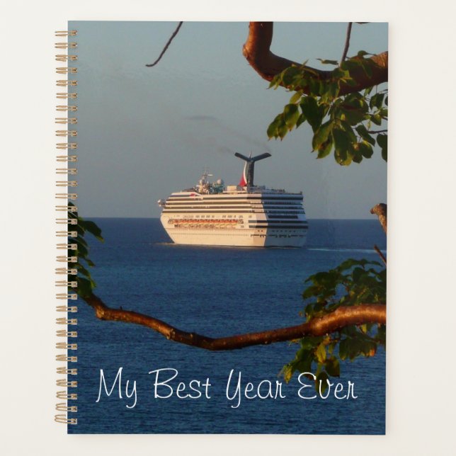 Sail Away at Sunset I Cruise Vacation Planner (Front)