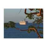 Sail Away at Sunset I Cruise Vacation Postcard