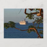 Sail Away at Sunset I Cruise Vacation Postcard