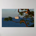 Sail Away at Sunset I Cruise Vacation Poster