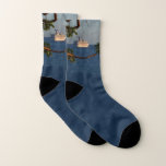 Sail Away at Sunset I Cruise Vacation Socks