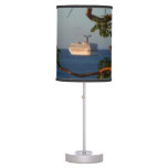 Sail Away at Sunset I Cruise Vacation Table Lamp