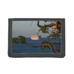Sail Away at Sunset I Cruise Vacation Trifold Wallet
