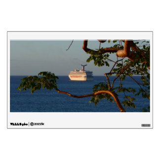 Sail Away at Sunset I Cruise Vacation Wall Sticker
