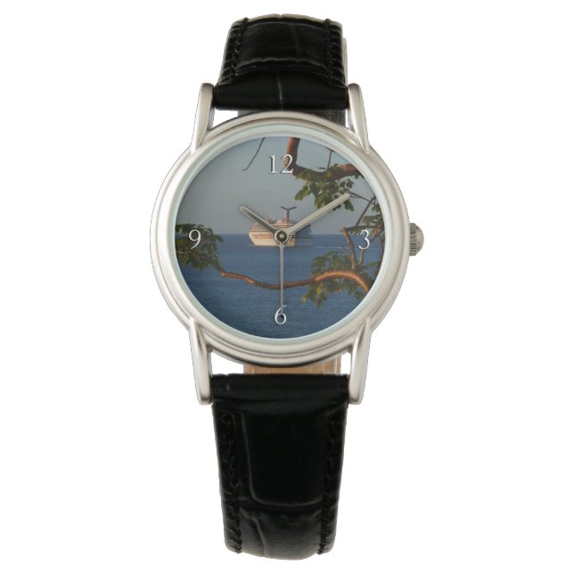 Sail Away at Sunset I Cruise Vacation Watch (Front)