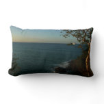 Sail Away at Sunset II Tropical Seascape Lumbar Pillow