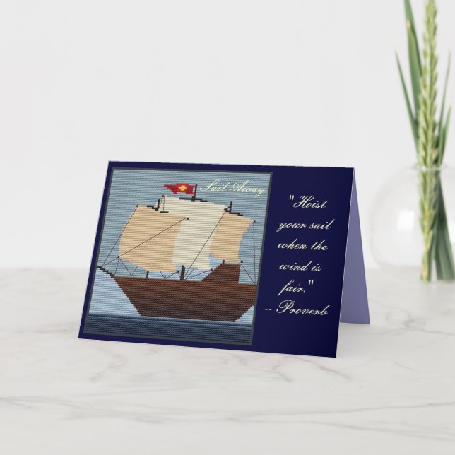 SAIL AWAY CARD (Front)