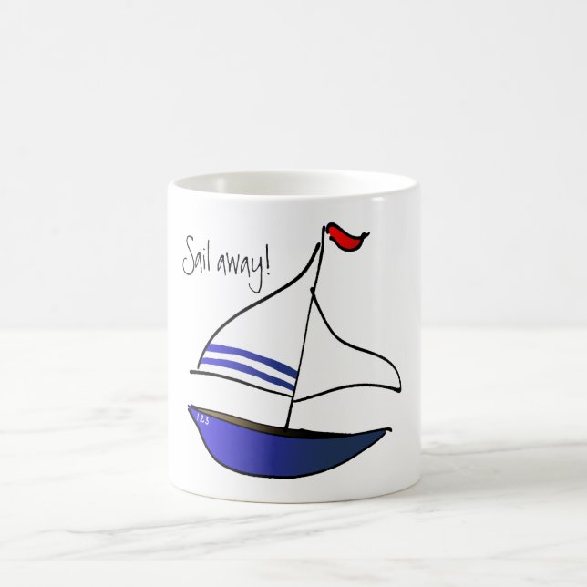 Sail Away! Coffee Mug (Center)