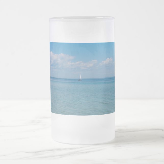 Sail Away Frosted Mug (Center)