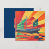Sail Away Junk Pleasure Boat (Front/Back)