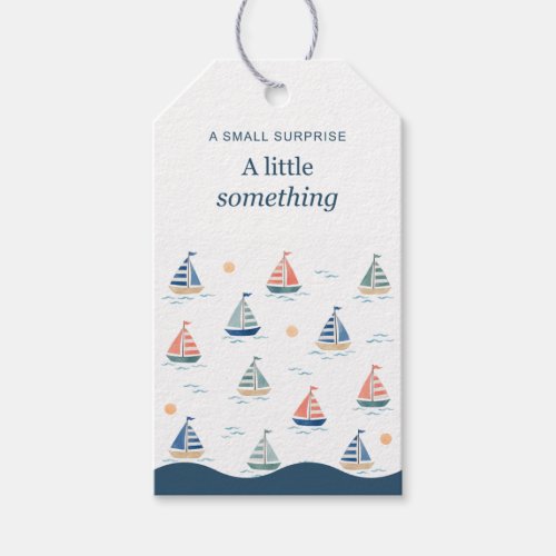 Sail Away Little Something Gift Tags