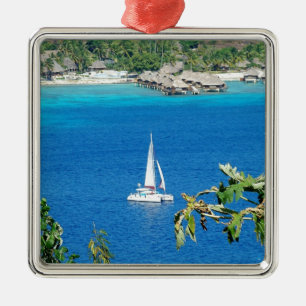 Sail Away Metal Ornament