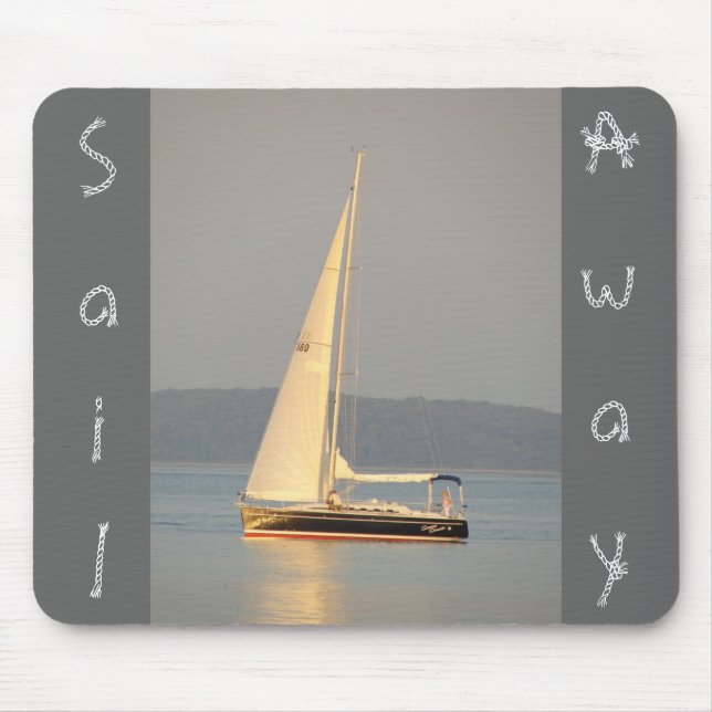 Sail Away Mouse Pad (Front)