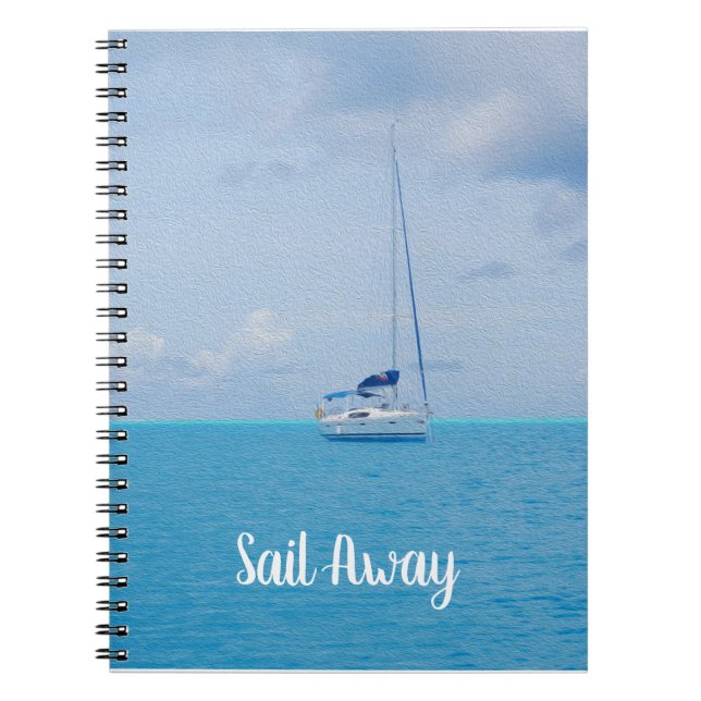 Sail Away Notebook (Front)