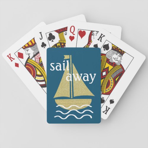 Sail Away Playing Cards