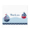 Sail Away Sailboat Nautical Thank You Note Cards
