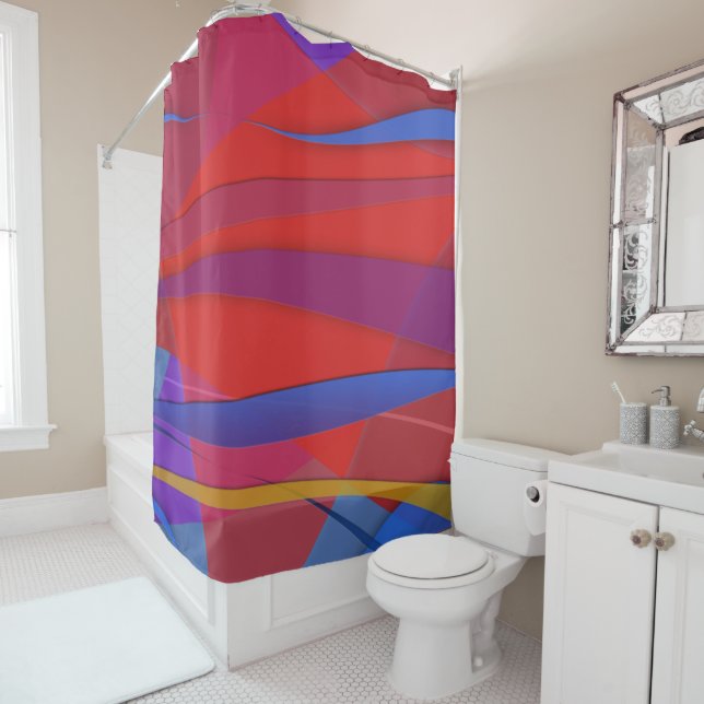 Sail Away Shower Curtain (In Situ)