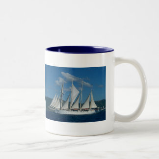 Sail Away Two-Tone Coffee Mug