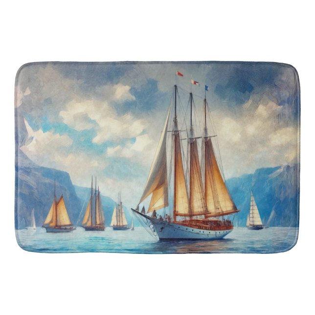 Sail Bath Mat (Front)