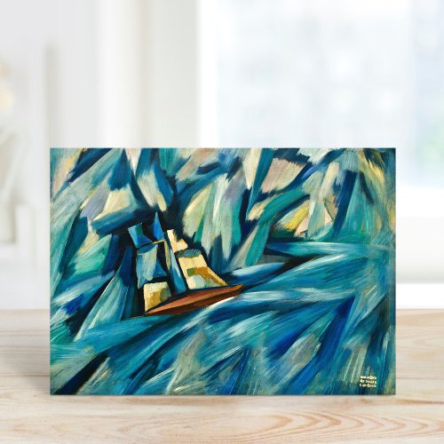 Sail Boat  Amadeo de Souza_Cardoso Card