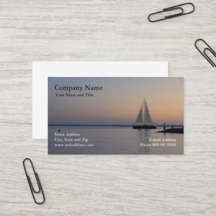 Sail Boat Business Card