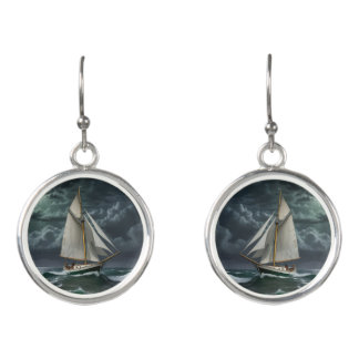 Sail Boat Earrings